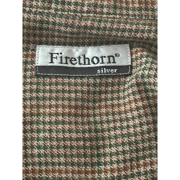 Firethorn Silver Herringbone Hunting Shooting Wool Shirt XXL - Picture 12 of 12
